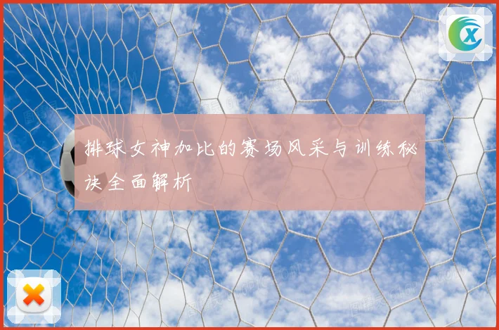 排球女神加比的赛场风采与训练秘诀全面解析